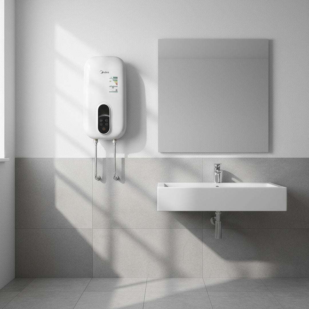 سخان مياة فوري مديا ابيض MW485