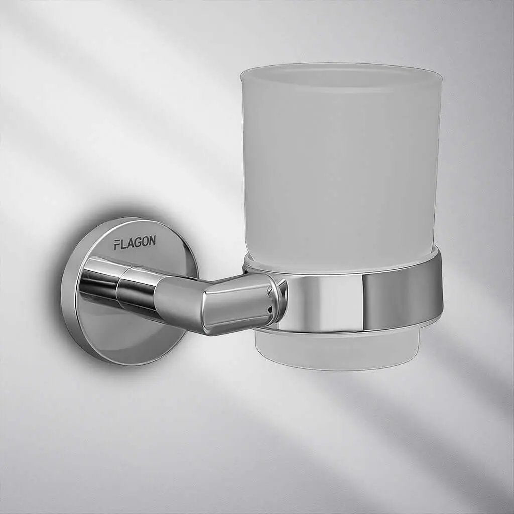 حامل لفرش الاسنان كروم  FLAGON - Zinco