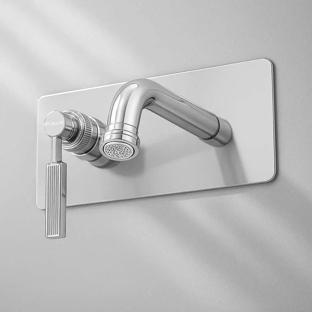 خلاط مغسلة دفن كروم  FLAGON - Zinco