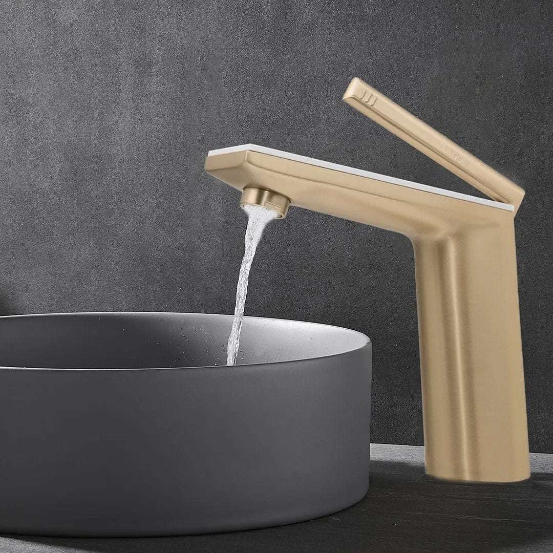 خلاط مغسلة ذهبي  FLAGON - Zinco