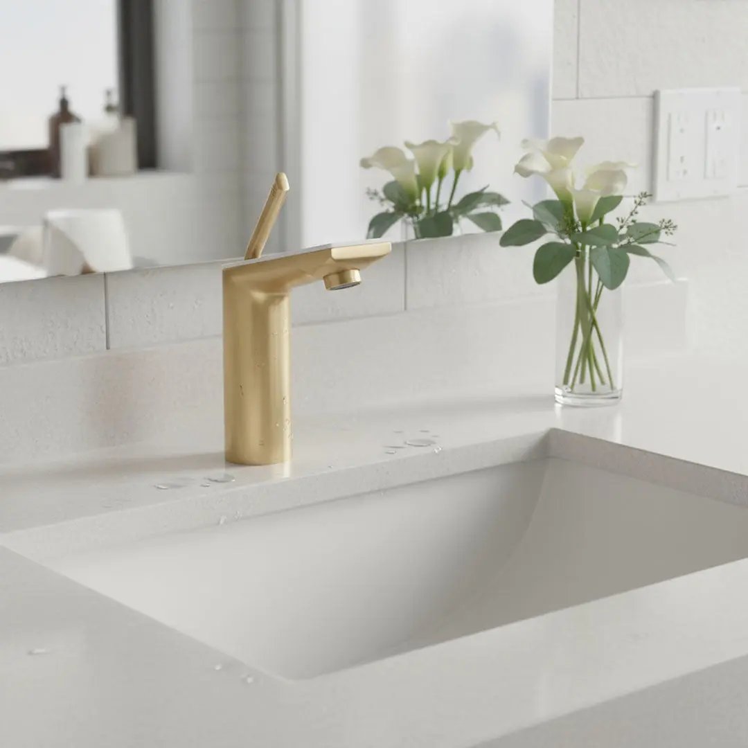 خلاط مغسلة ذهبي  FLAGON - Zinco