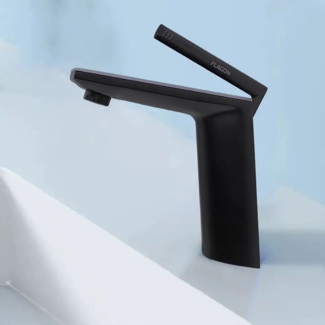 خلاط مغسلة اسود  FLAGON - Zinco