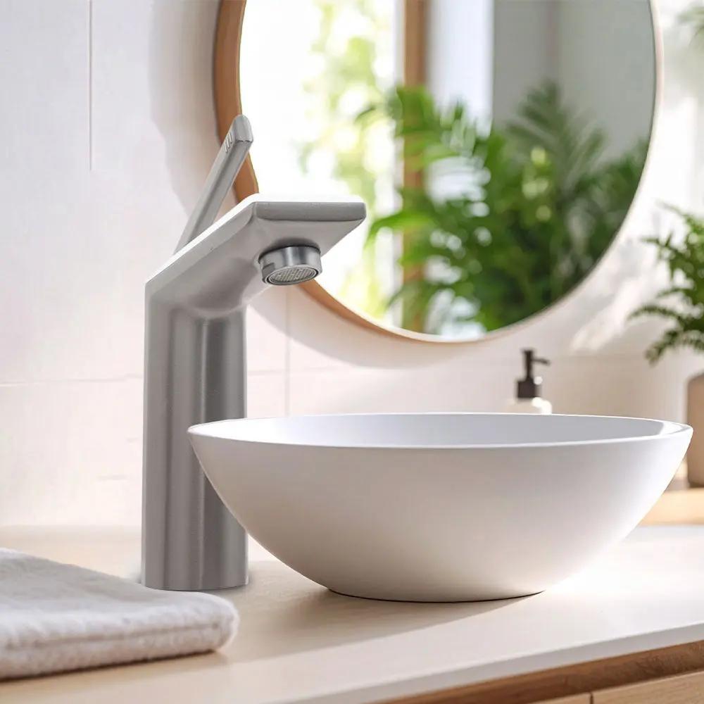 خلاط مغسلة رمادي  FLAGON - Zinco