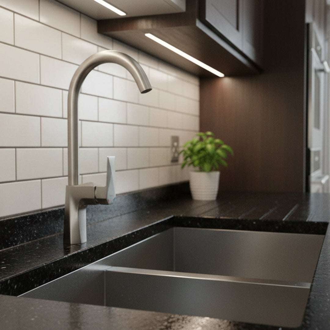 خلاط مجلى رمادي FLAGON موديل 8888F - تصميم أنيق ومميز