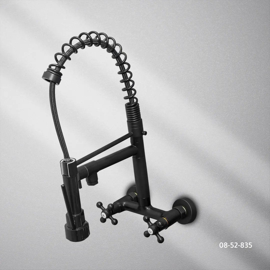 خلاط مجلي جداري FLAGON - أسود - Zinco