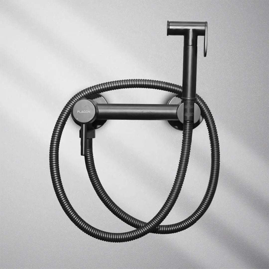 خلاط شطاف اسود  FLAGON - Zinco