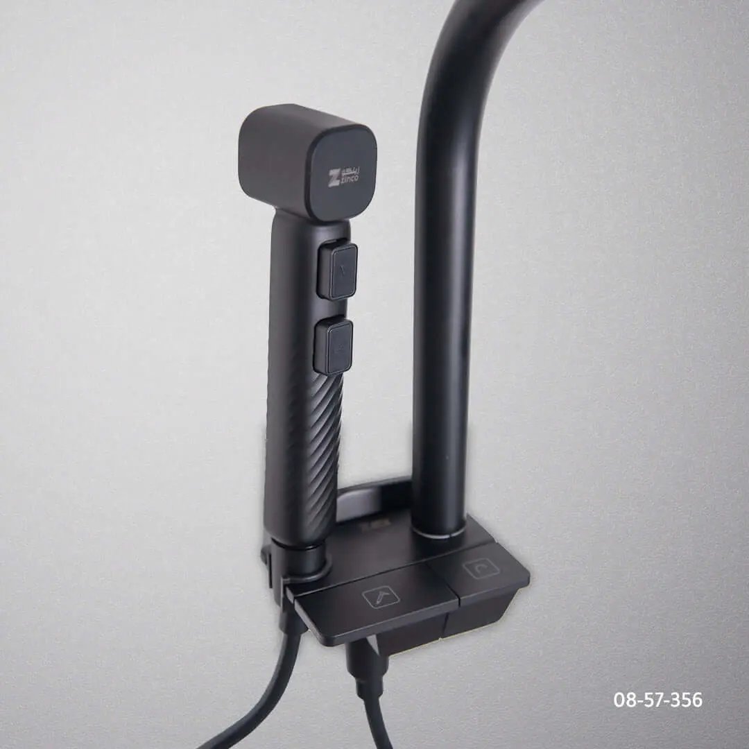 شطاف  أسود + صباب  زينكو موديل DJT001-MB - Zinco