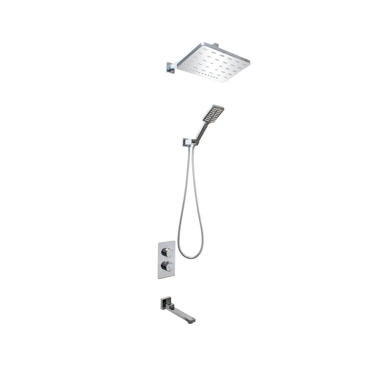 دش مخفي كروم زينكو م PD-2806CP - Zinco