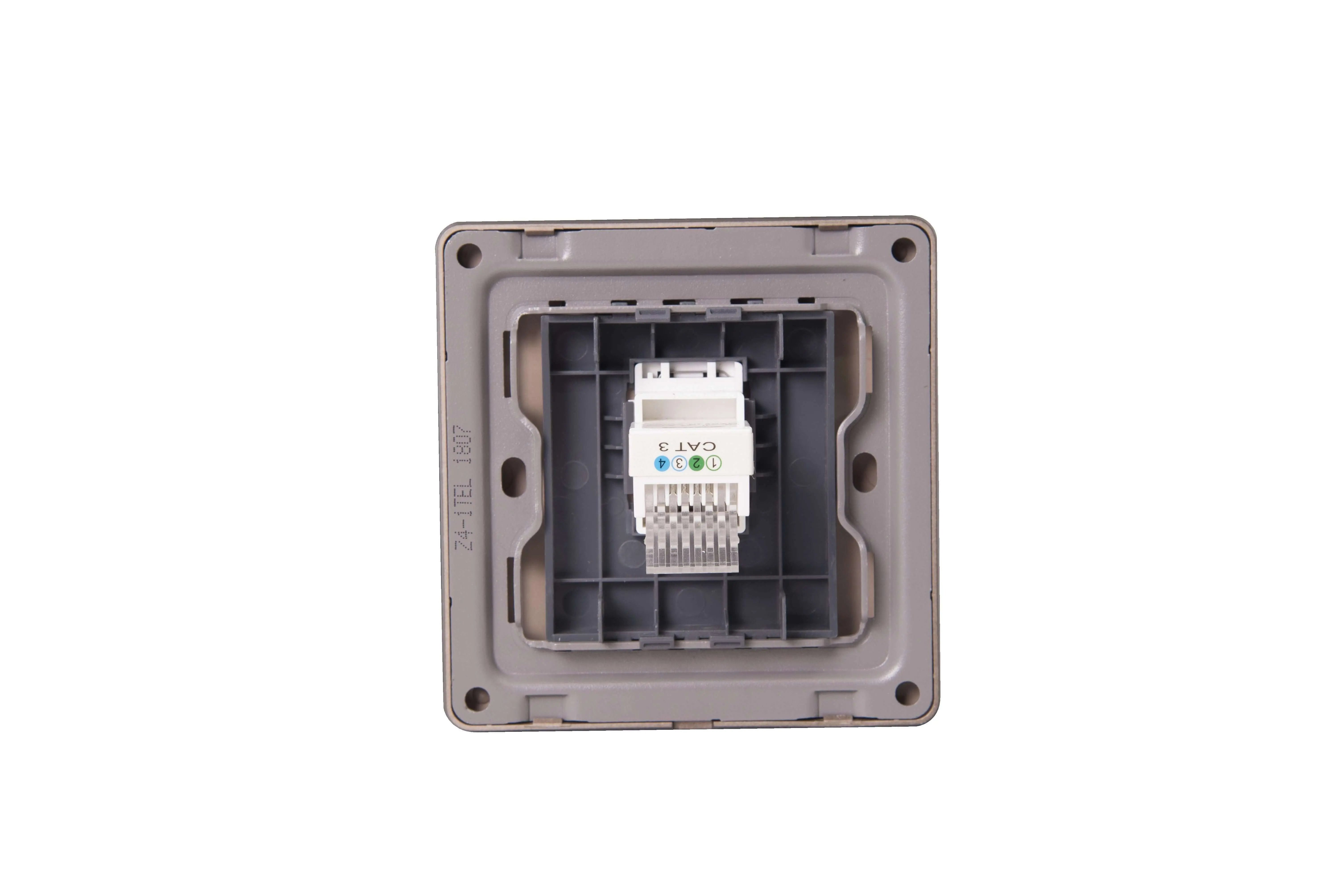 فيش تليفون بني ZINCO - Zinco