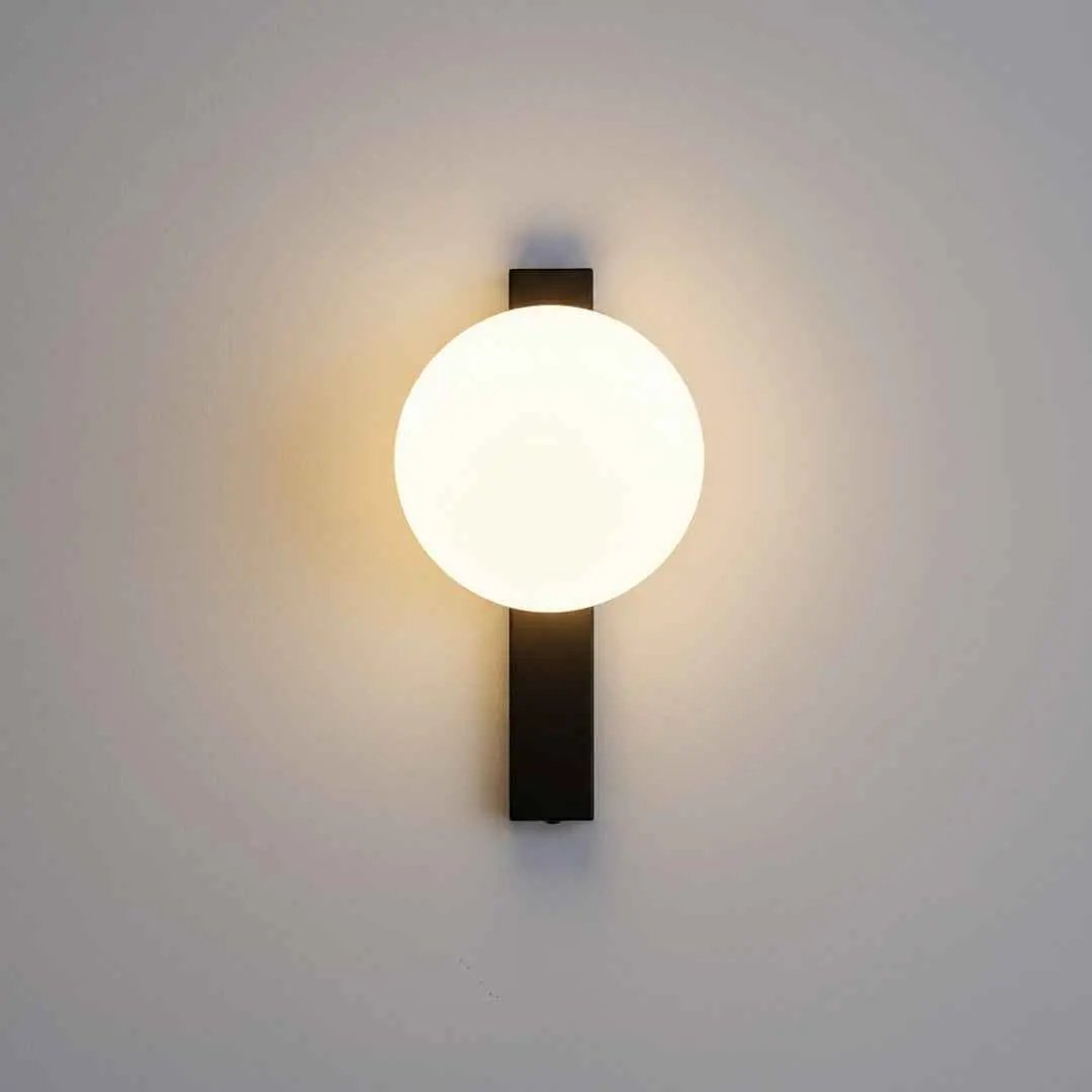 ابليك جداري LED 7 وات BOQATI - إضاءة جدارية عصرية أسود