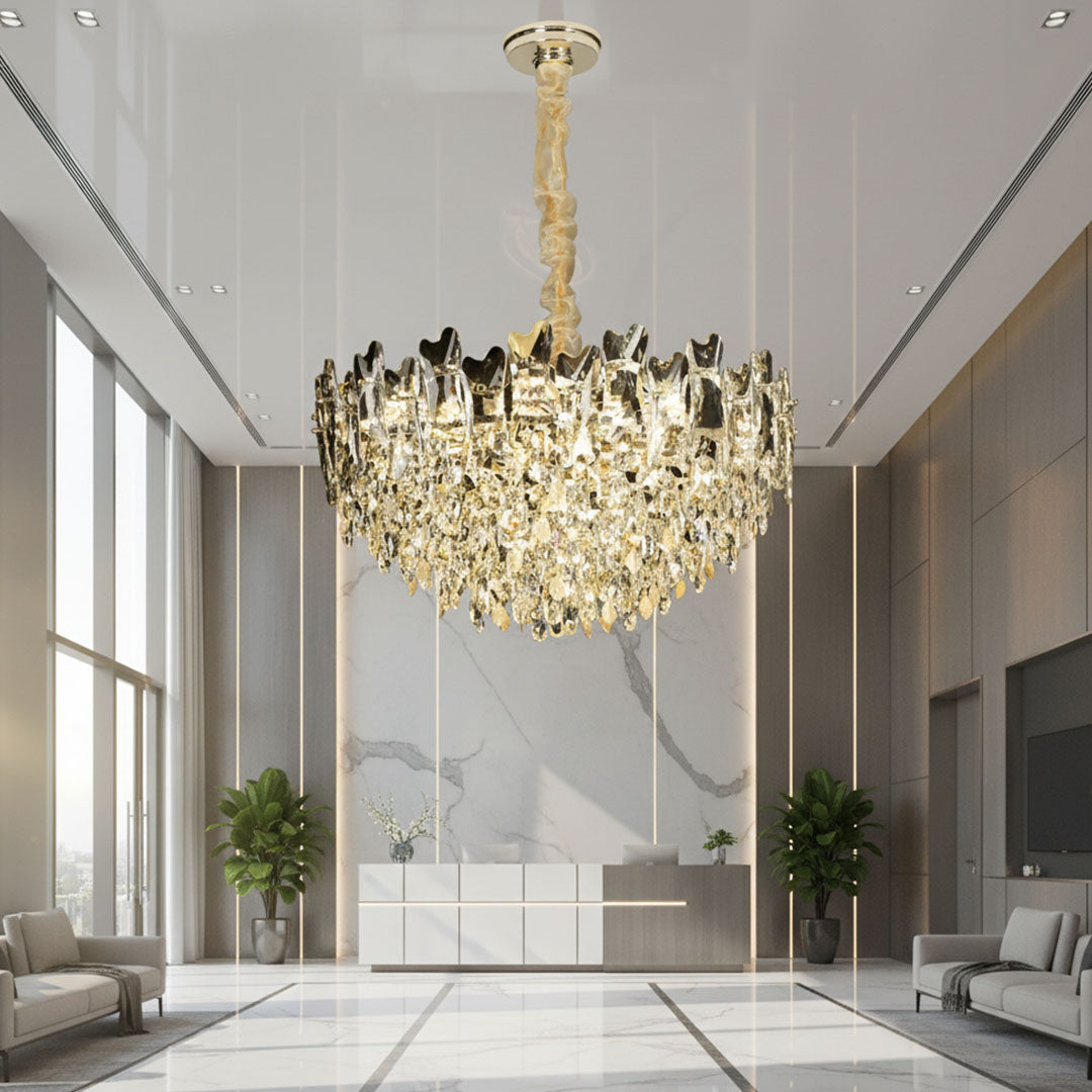 ثريا علاقي كرستال فاخرة 12 ذراع - موديل ZINSA/BGL18051