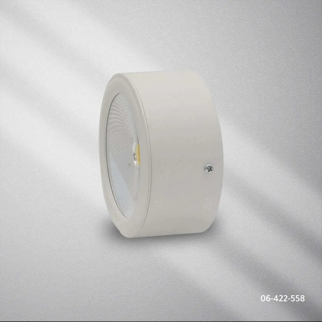 كشاف داون لايت برميل بوقاتى 15 وات أبيض - Zinco