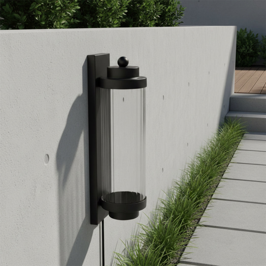 فانوس جداري ZINSA MW27 مقاس متوسط - تصميم عصري للإضاءة الخارجية