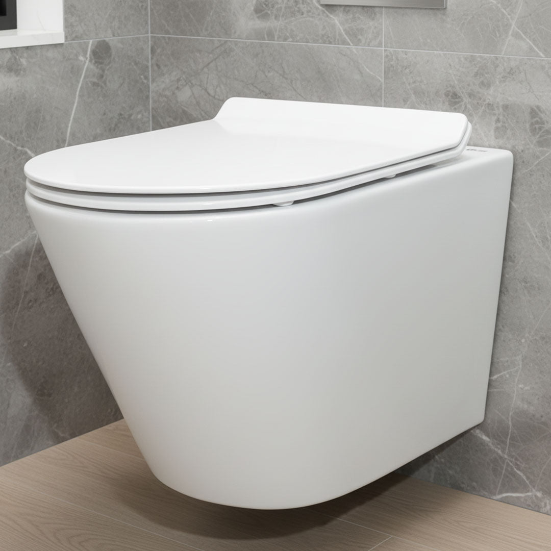 كرسي جداري أبيض وطني BOQATI موديل 4018-180