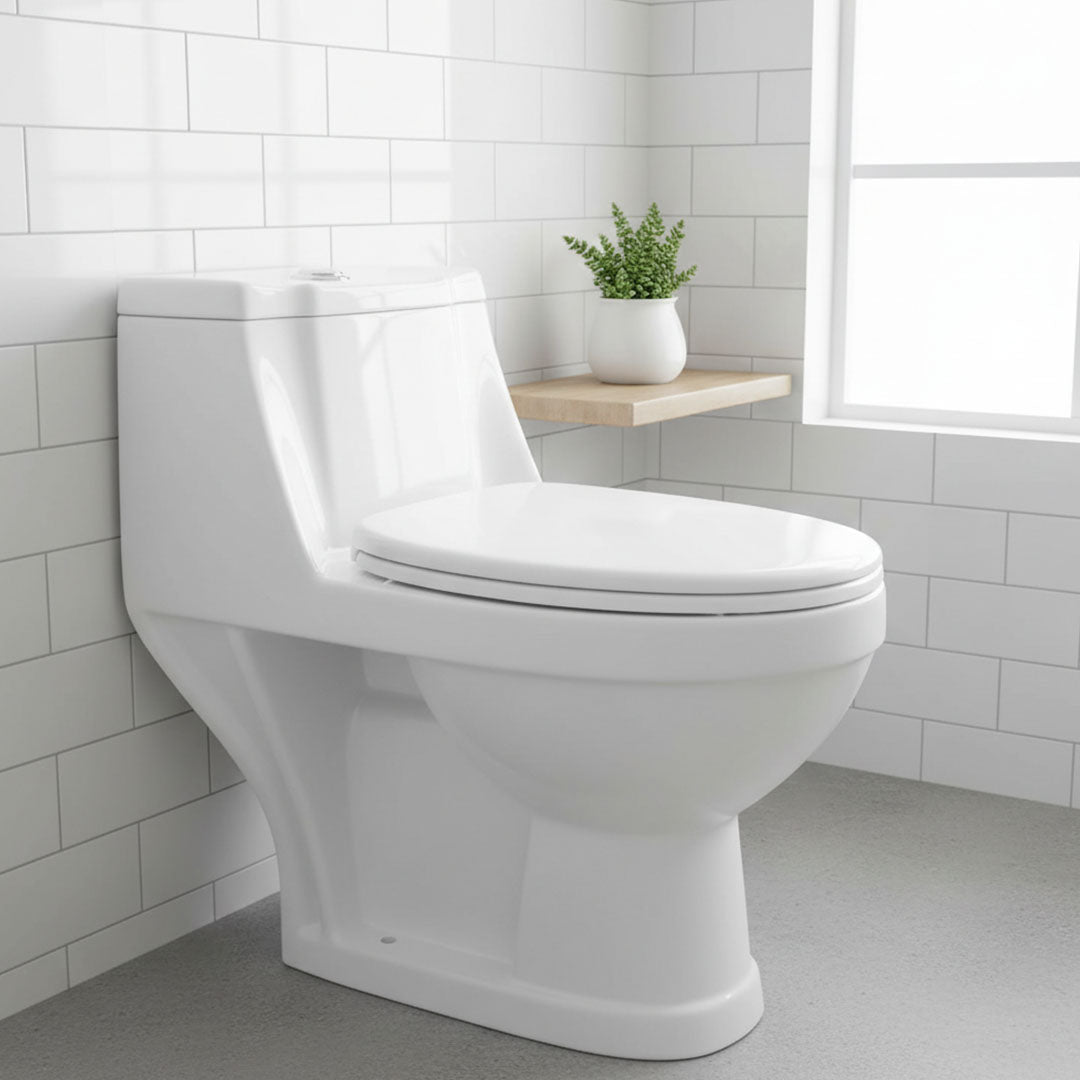 كرسي افرنجي أبيض BOQATI 9009 - تصميم عصري وجودة عالية