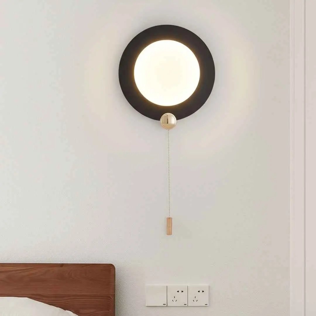 ابليك جداري ليد BOQATI 7W أسود - إضاءة LED عصرية موفرة للطاقة