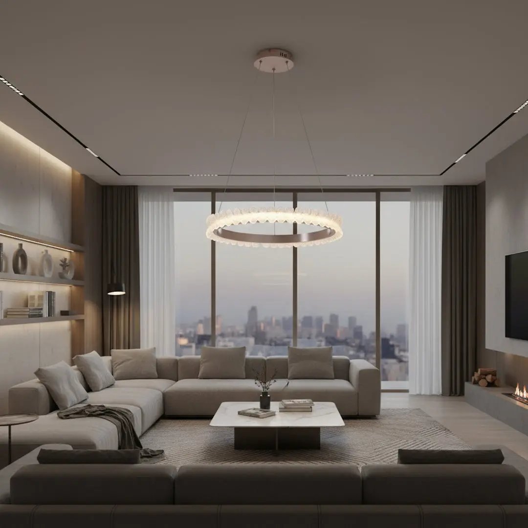 ثريا علاقي ليد BOQATI -70W - تصميم عصري فاخر - Zinco