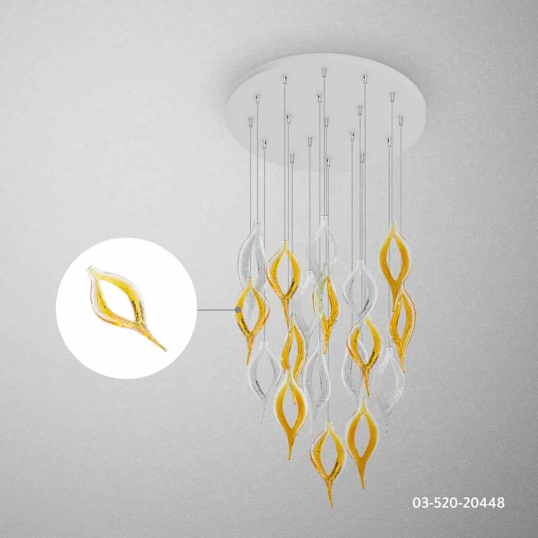 قطعة زجاجية لتصميم المعلقات ZINSA - Zinco