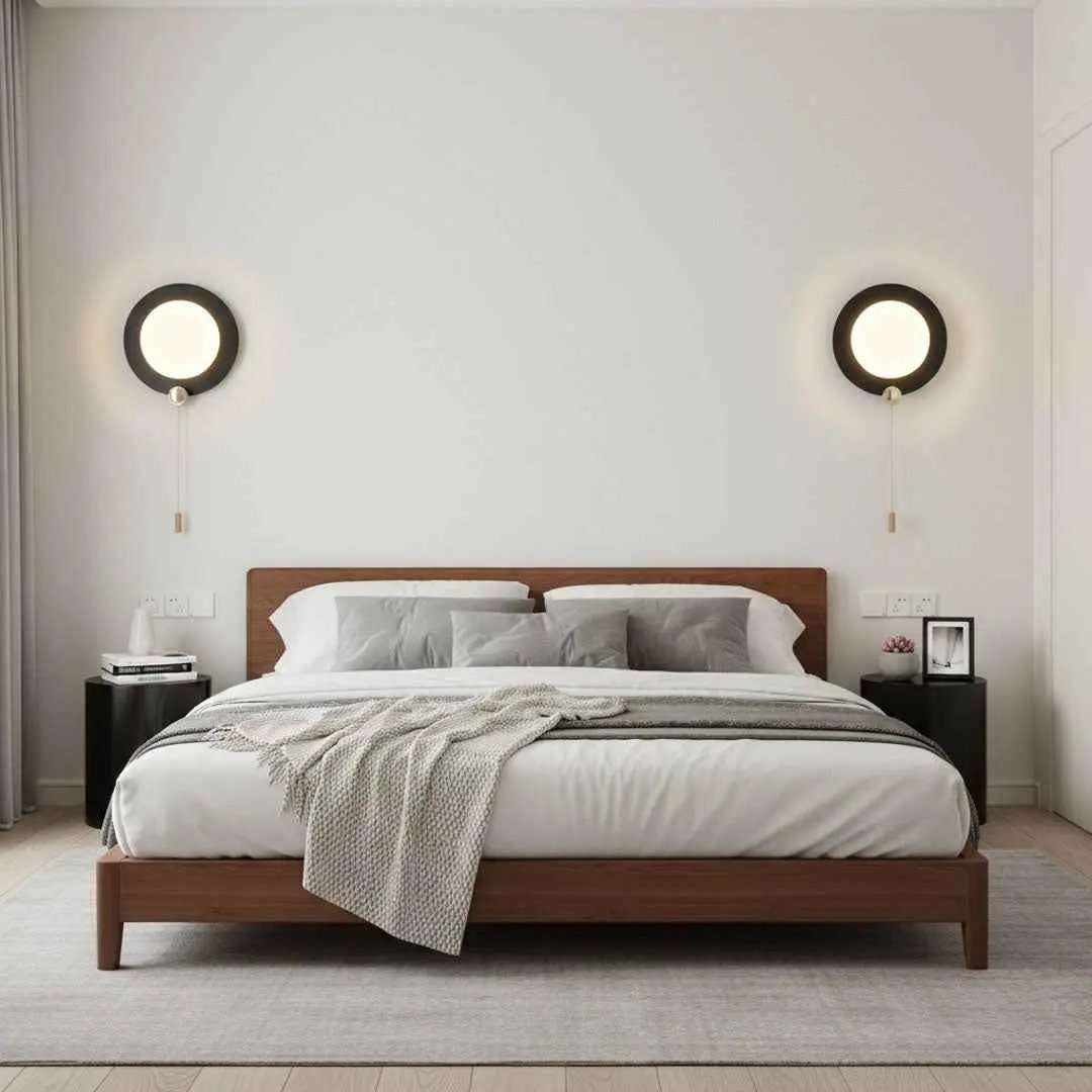 ابليك جداري ليد BOQATI 7W أسود - إضاءة LED عصرية موفرة للطاقة