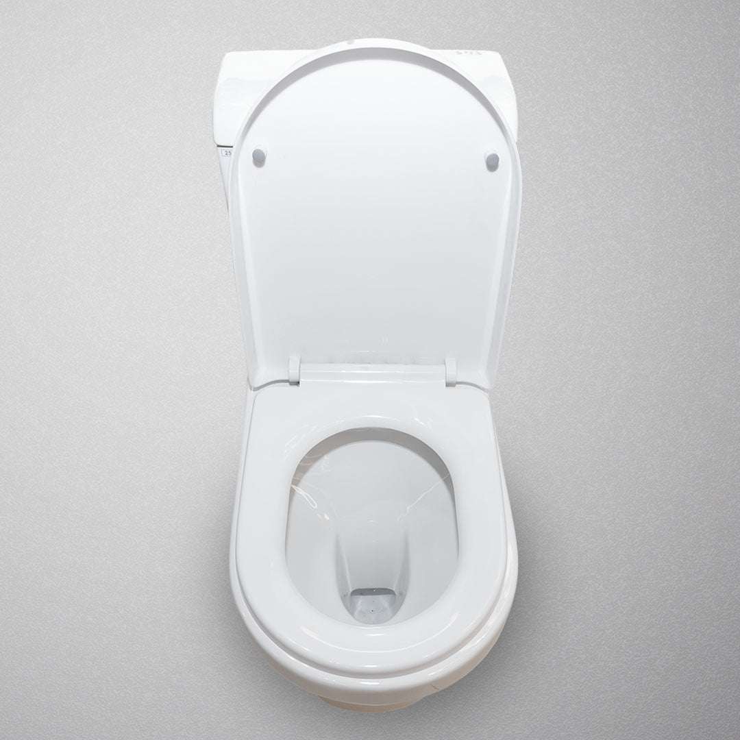 كرسي افرنجي أبيض وطني BOQATI موديل 3018-250