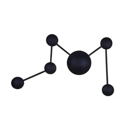 أبليك جدارى ليد زينكو موديل JL6051Bright BK - Zinco