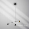 LED pendant chandelier, Zinko model