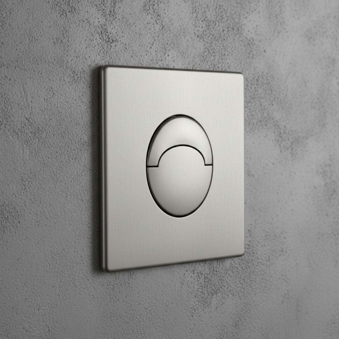 وجه سيفون مخفي دائري رمادي BAQATI/YL-015BG/Gunmetal