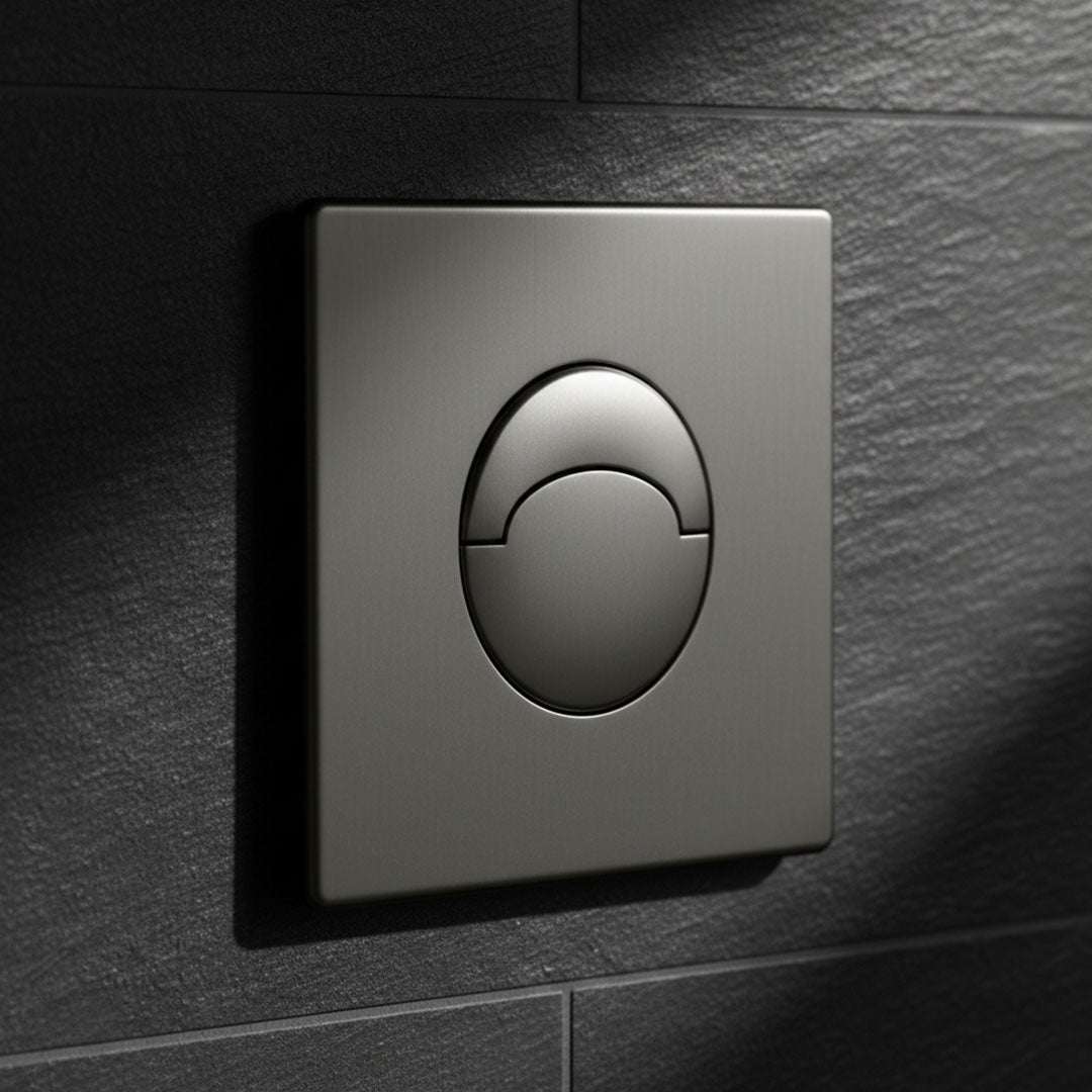 وجه سيفون مخفي دائري رمادي BAQATI/YL-015BG/Gunmetal