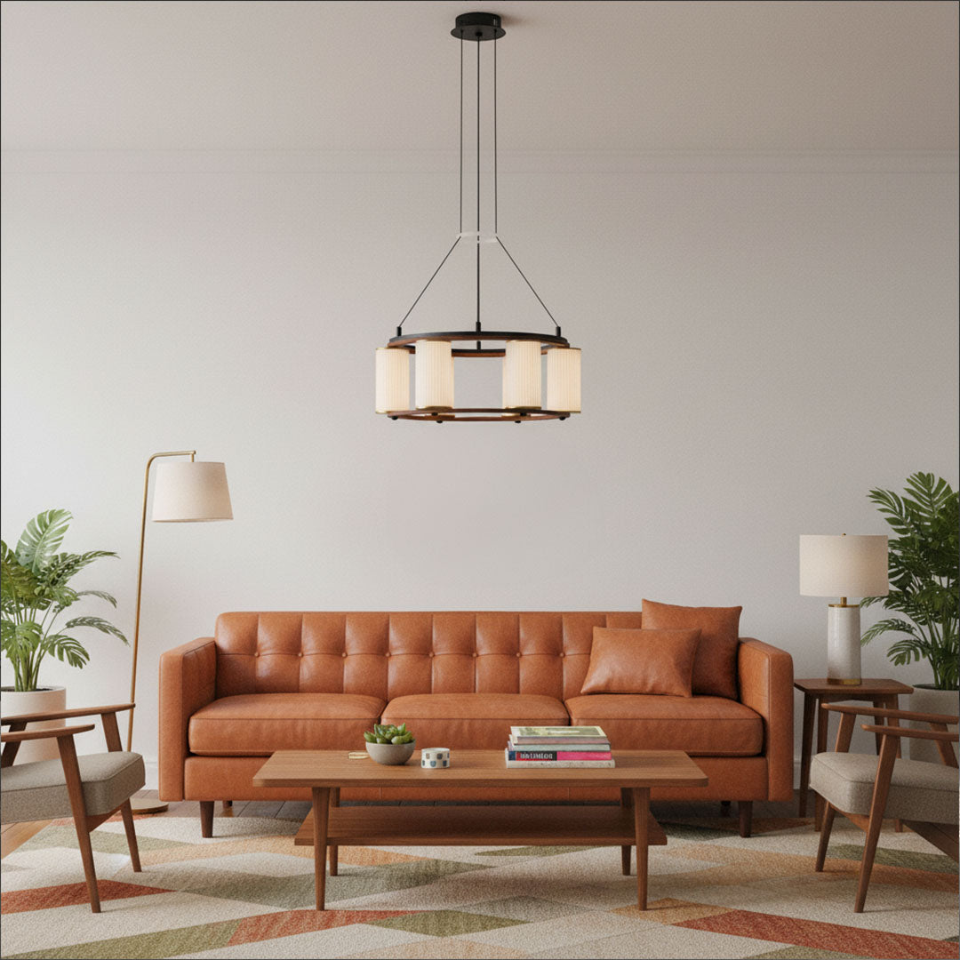 ثريا علاقي ليد BOQATI 48 وات دائري - 60 سم - موديل MQM1106/6R