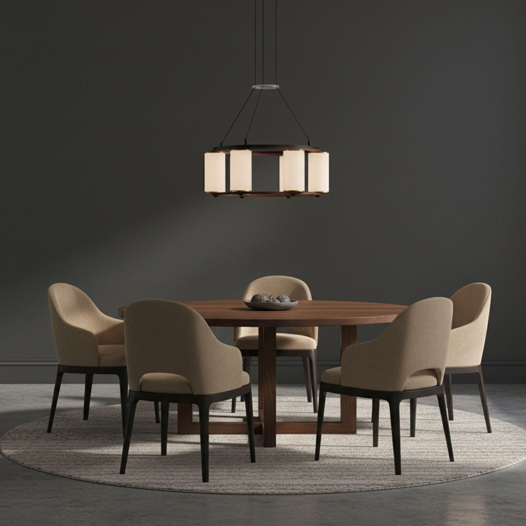 ثريا علاقي ليد BOQATI 48 وات دائري - 60 سم - موديل MQM1106/6R