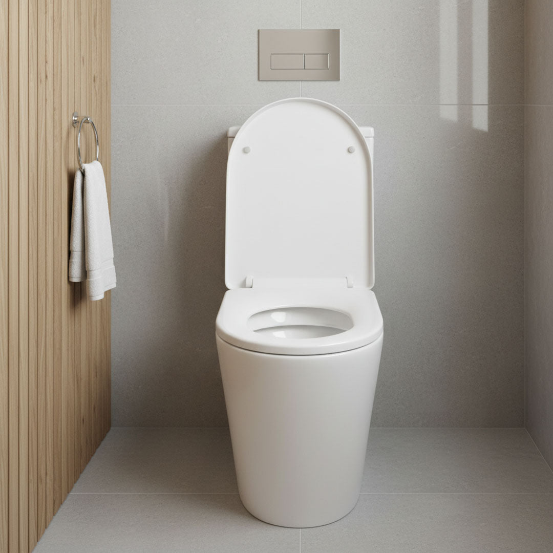 كرسي افرنجي BOQATI موديل 9122 - أبيض عصري عالي الجودة