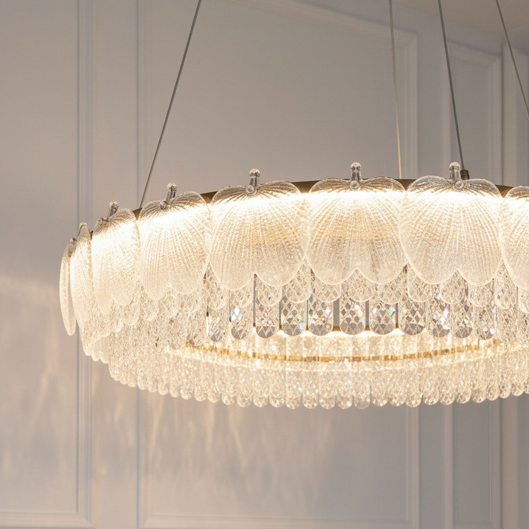 ثريا علاقي كريستال LED 90 وات - موديل BOQATI/BQ-MLD-BS027