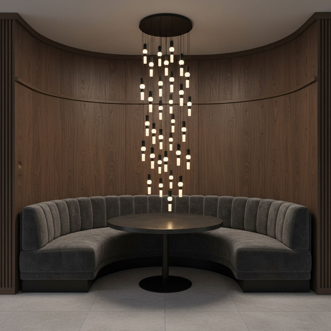 ثريا علاقي LED BOQATI فاخرة موديل BQ-QC2086-36 - 350 وات