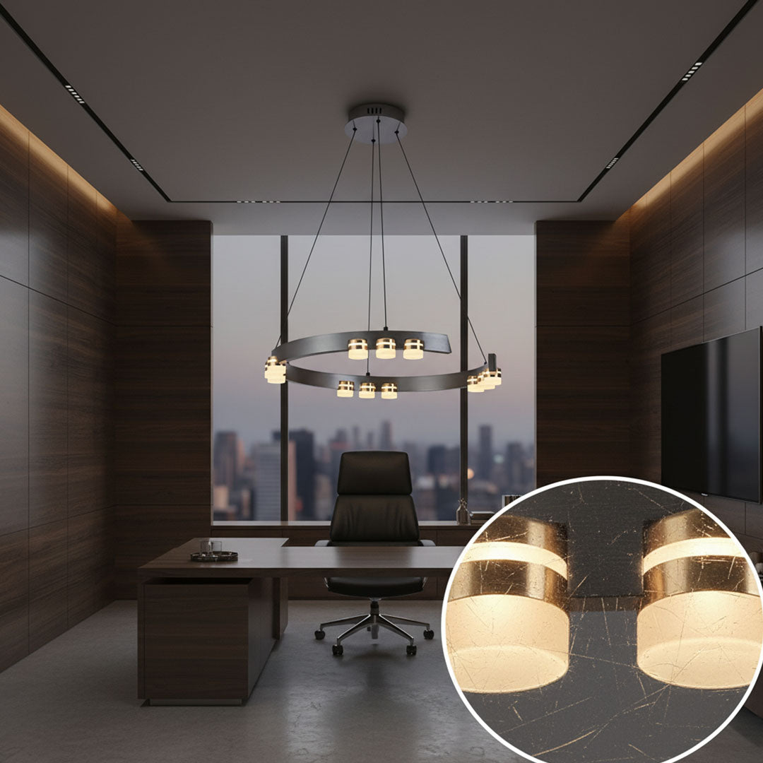 ثريا علاقي LED BOQATI فاخرة موديل BQ-QC2220 - 60 وات / قطر 60سم