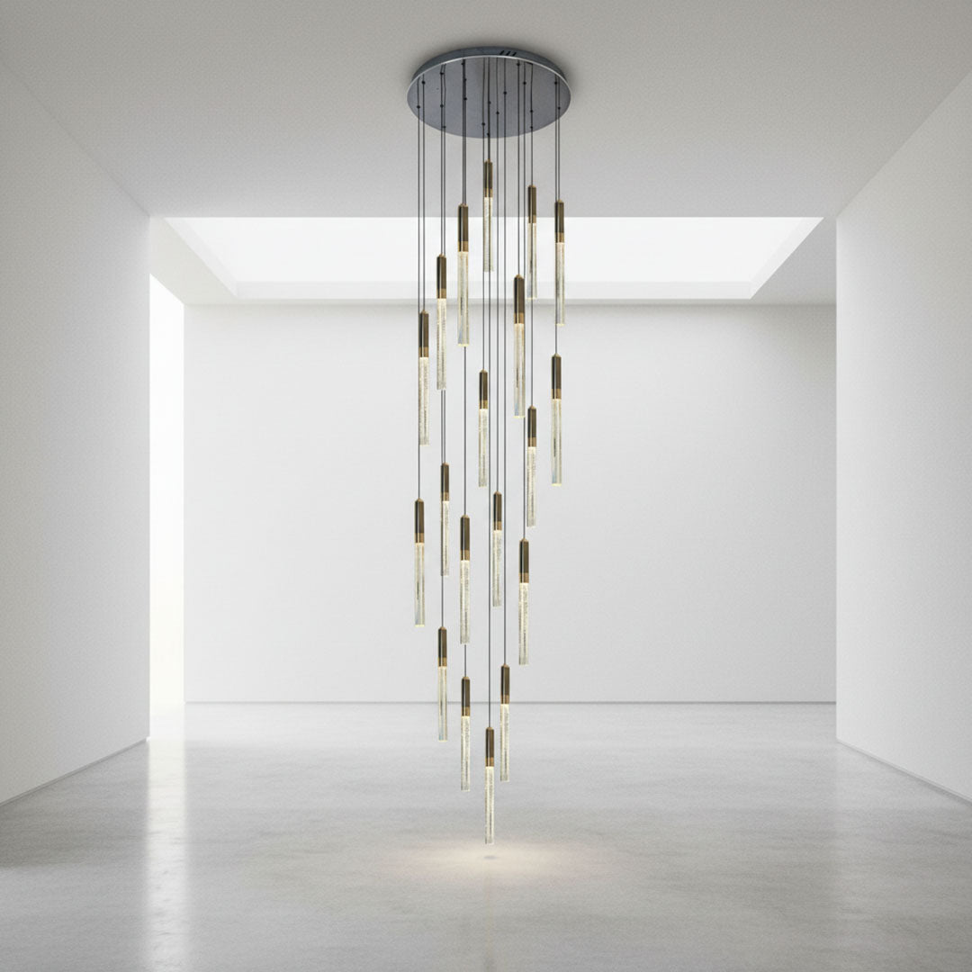 ثريا علاقي LED BOQATI فاخرة موديل BQ-QC2399-19 - 95 وات