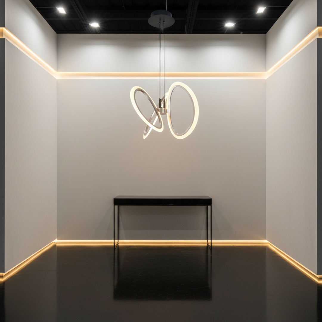 ثريا علاقي LED BOQATI فاخرة موديل BQ-QC2405-3 - 48 وات