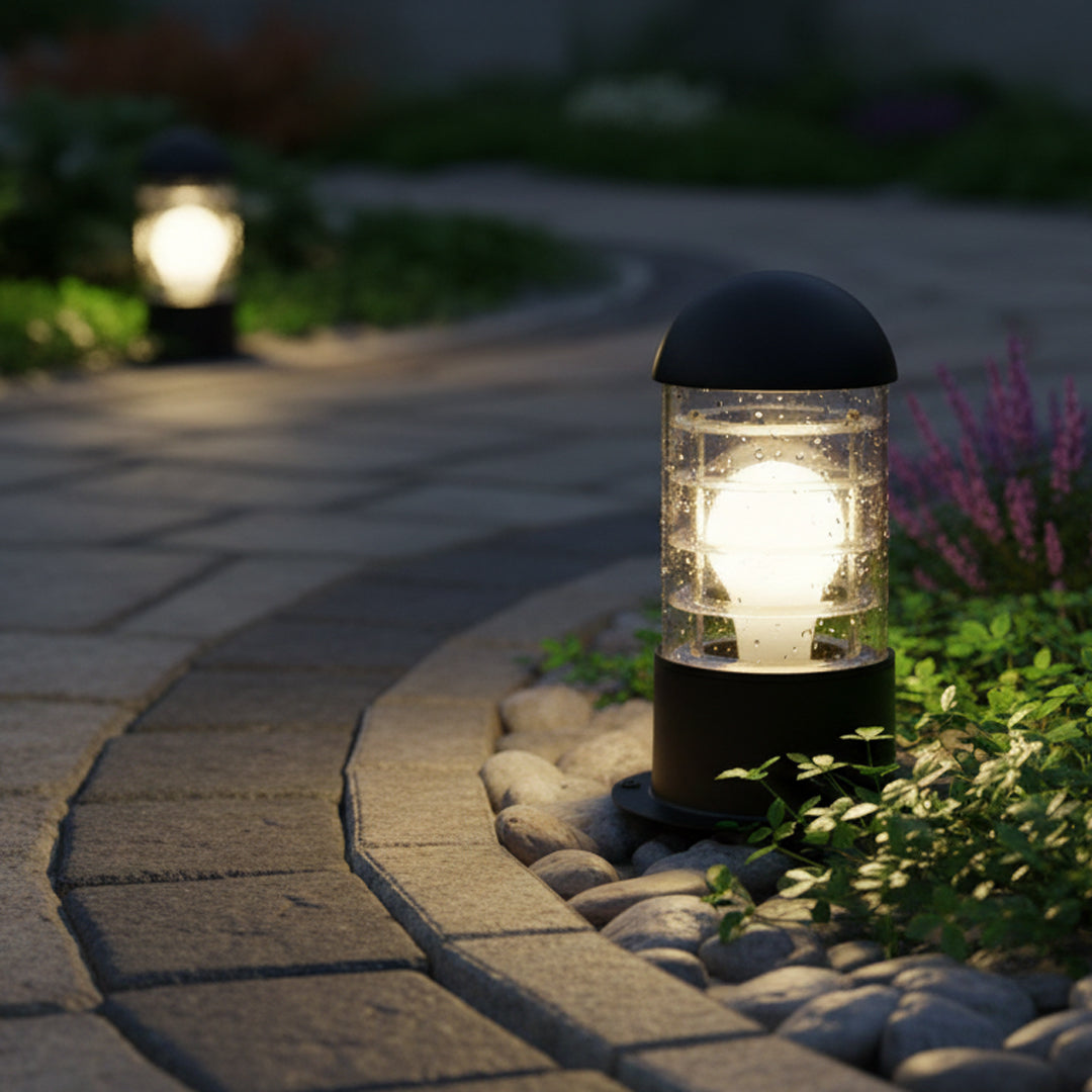 كشاف سلندر BOQATI ألمونيوم أسود موديل BQ-YW3188 - H25 E27