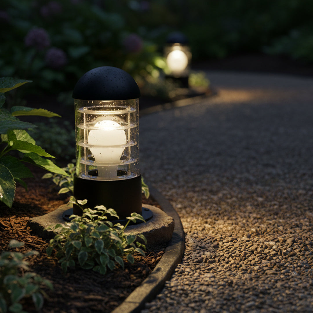 كشاف سلندر BOQATI ألمونيوم أسود موديل BQ-YW3188 - H25 E27