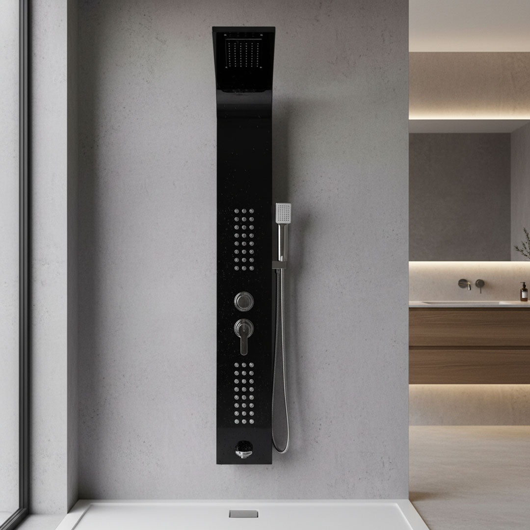 دش مخفي BOQATI أسود موديل SK-8019