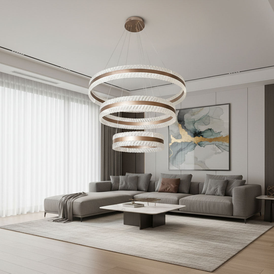 ثريا علاقي BOQATI LED عصري موديل YMT820 - 3 حلقات 180W