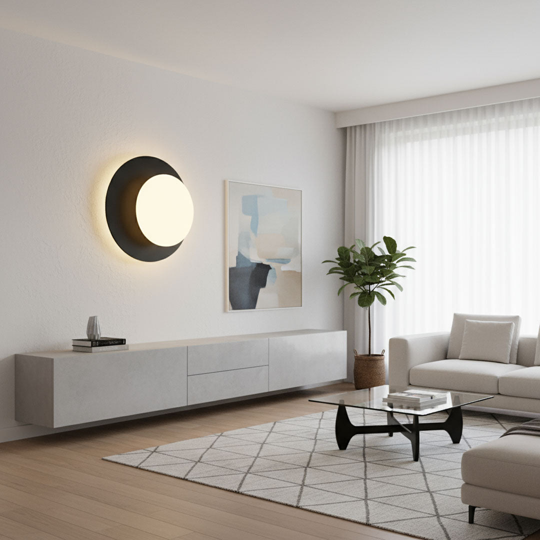 ابليك جداري ليد BOQATI - 7 وات - لون أسود