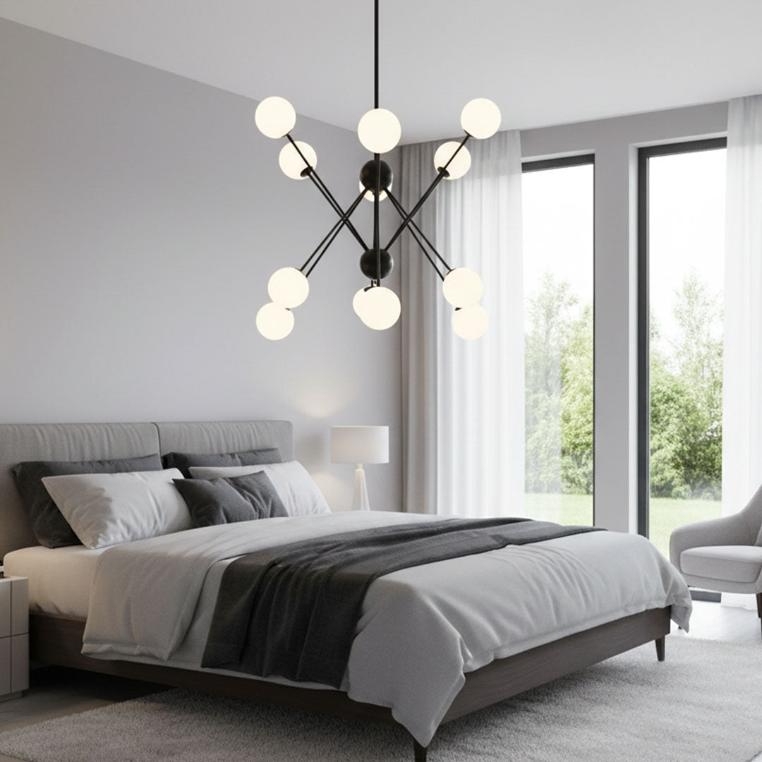 ثريا علاقي ZINSA - 12 لمبة G9 - تصميم فاخر