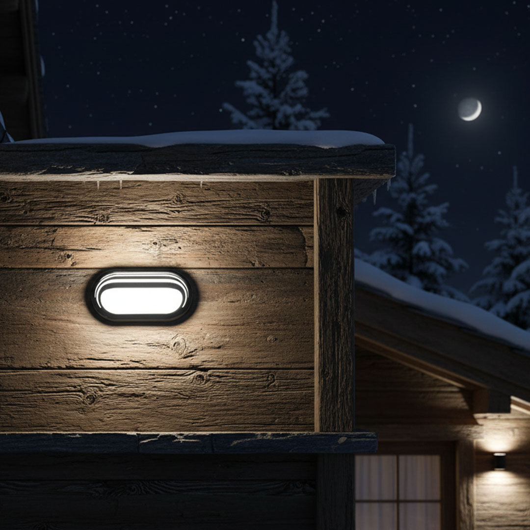 كشاف جداري LED 25وات BOQATI SSY-8030D أسود 6500K