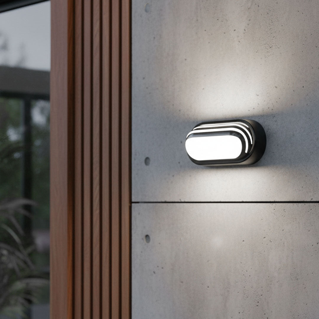 كشاف جداري LED 25وات BOQATI SSY-8030D أسود 6500K