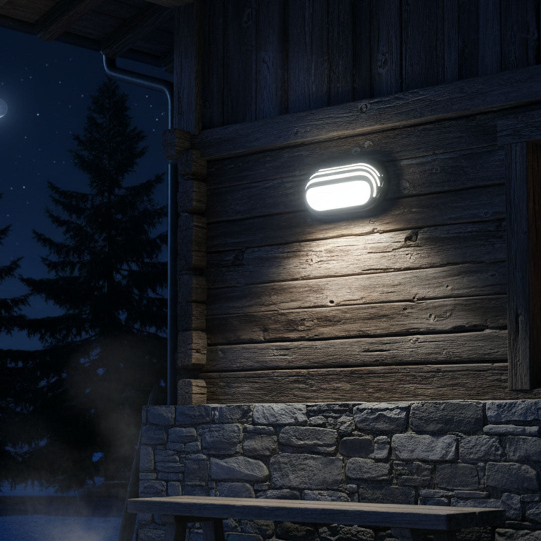 كشاف جداري LED 25وات BOQATI SSY-8030D أسود 6500K