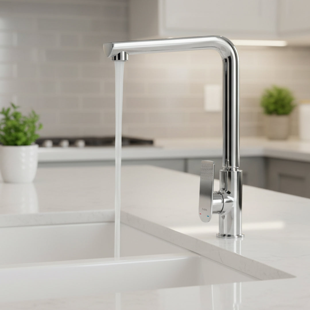 خلاط مجلي كروم FLAGON AF16612 - تصميم عصري للمطابخ