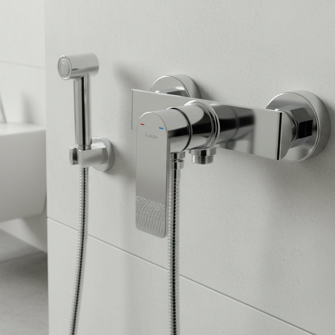 خلاط شطاف كروم FLAGON AF16624 - تصميم عصري للحمامات