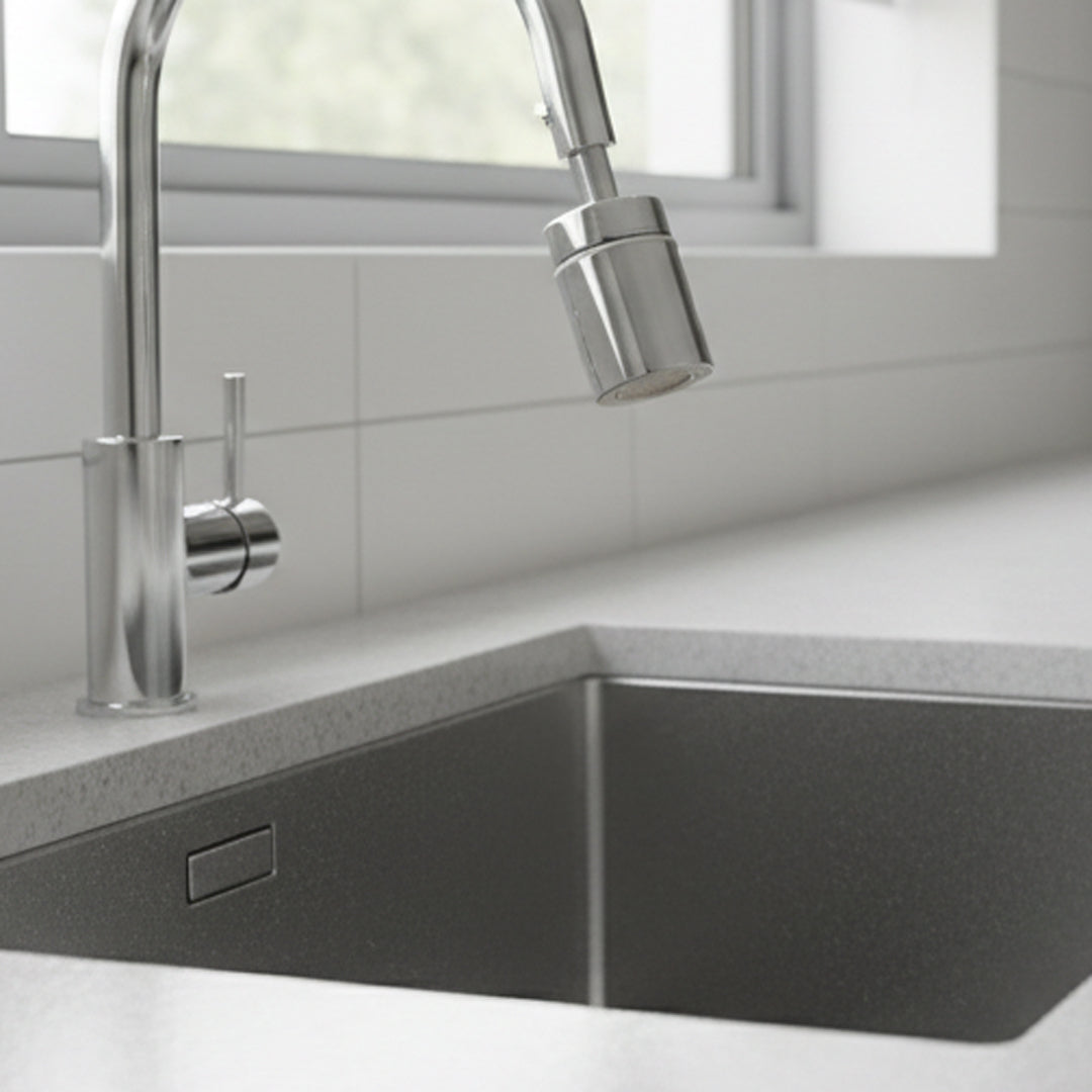 رأس خلاط متحرك كروم FLAGON FOR1 | تشطيب فاخر