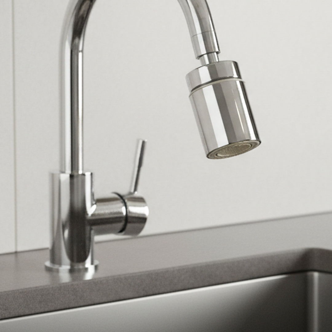 رأس خلاط متحرك كروم FLAGON FOR1 | تشطيب فاخر