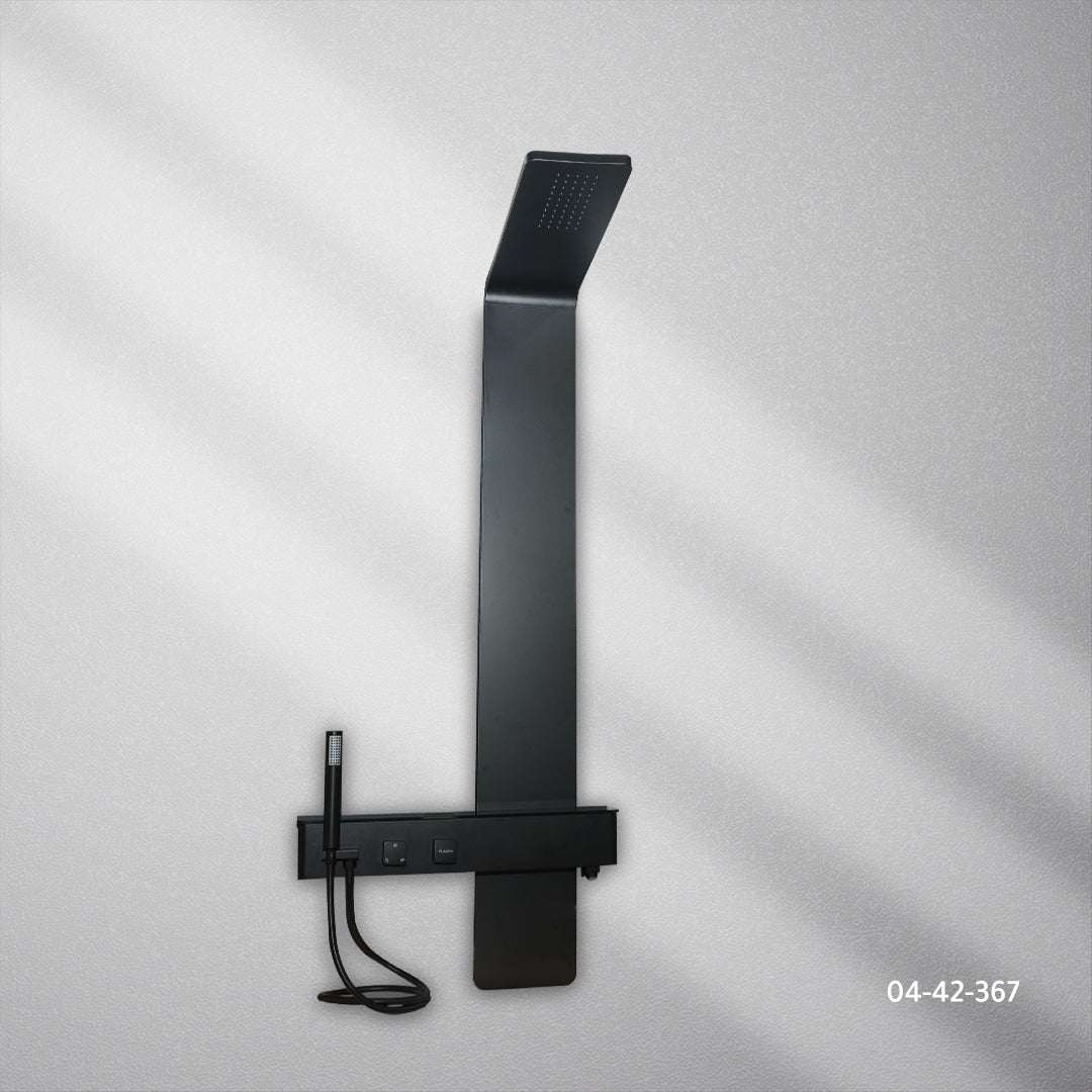 دش مخفي استيل أسود FLAGON MT-5673/BK - تصميم عصري فاخر